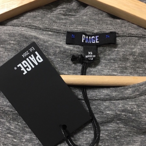 Paige Adalie Ruffle T-Shirt Dress with Pockets - Picture 7 of 8